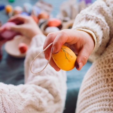 Adornos de Pascua Sunrise Eggs de Grapat | Aúpa Organics