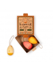 Adornos de Pascua Sunrise Eggs de Grapat | Aúpa Organics