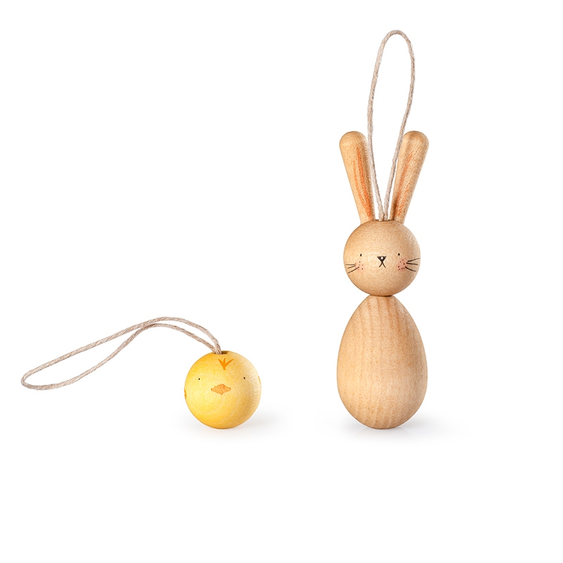 Adornos de Pascua Hop & Peep de Grapat | Aúpa Organics