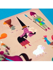 Pegatinas Removibles de Papel "Stickers Medieval" de Londji - Aúpa Organics