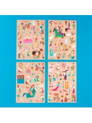 Pegatinas Removibles de Papel "Stickers Medieval" de Londji - Aúpa Organics