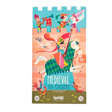 Pegatinas Removibles de Papel "Stickers Medieval" de Londji - Aúpa Organics