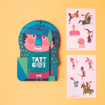 Calcomanías Infantiles Tattoos Characters de Londji - Aúpa Organics