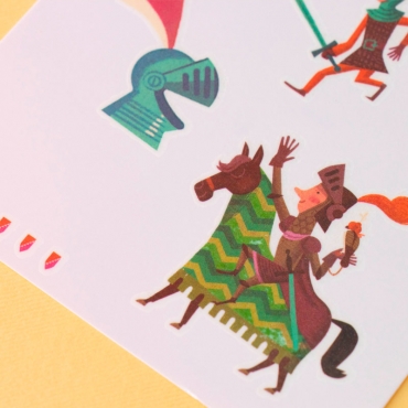 Calcomanías Infantiles Tattoos Characters de Londji - Aúpa Organics