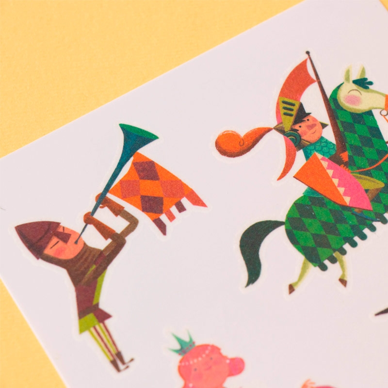 Calcomanías Infantiles Tattoos Characters de Londji - Aúpa Organics