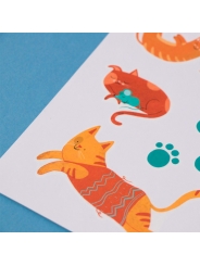 Calcomanías Infantiles Tattoos Characters de Londji - Aúpa Organics