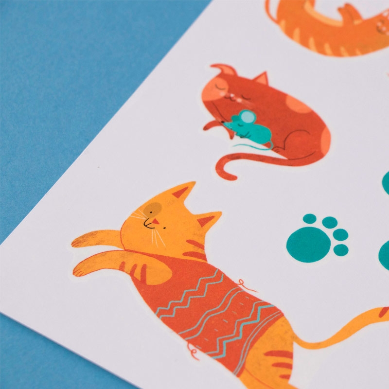 Calcomanías Infantiles Tattoos Characters de Londji - Aúpa Organics