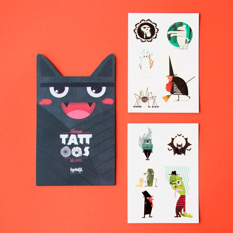 Calcomanías Infantiles Tattoos Characters de Londji - Aúpa Organics