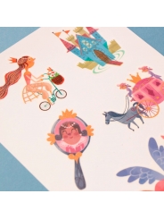 Calcomanías Infantiles Tattoos Characters de Londji - Aúpa Organics