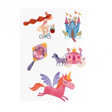 Calcomanías Infantiles Tattoos Characters de Londji - Aúpa Organics