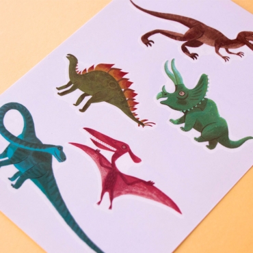 Calcomanías Infantiles Tattoos Characters de Londji - Aúpa Organics