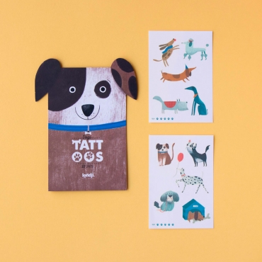 Calcomanías Infantiles Tattoos Characters de Londji - Aúpa Organics