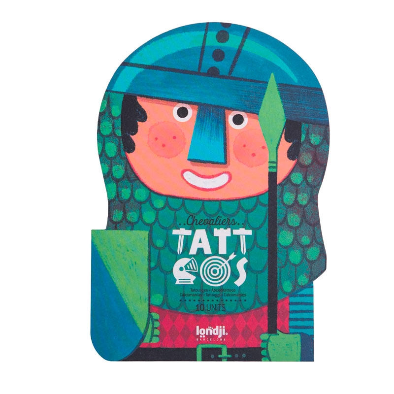 Calcomanías Infantiles Tattoos Characters de Londji - Aúpa Organics