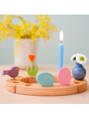2 Huevos de Pascua "Florales" Anillo de Cumpleaños - Aúpa Organics