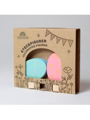 2 Huevos de Pascua "Florales" Anillo de Cumpleaños - Aúpa Organics