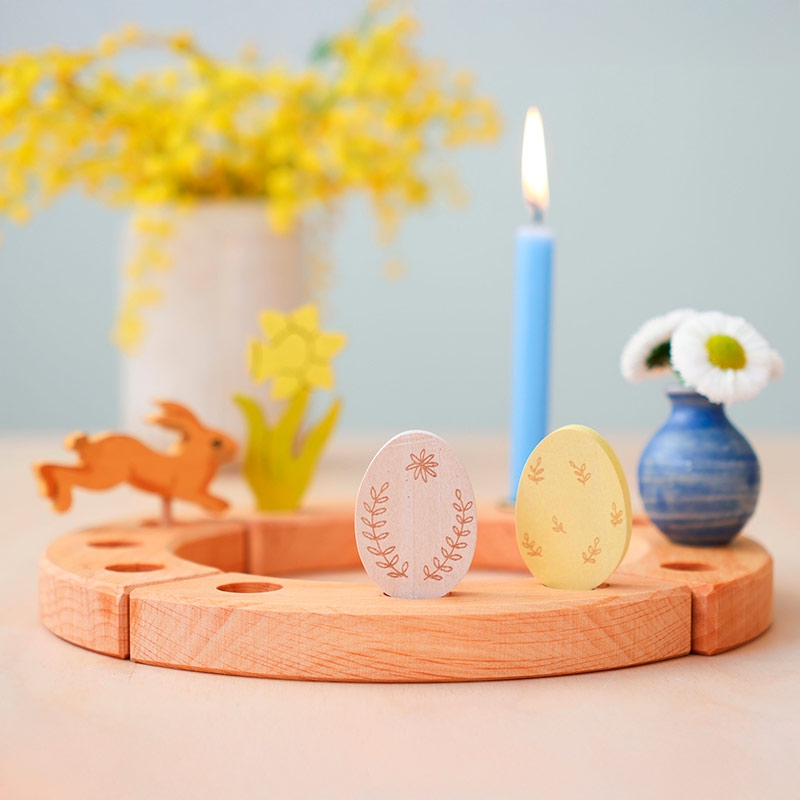 2 Huevos de Pascua "Botánicos" Anillo de Cumpleaños - Aúpa Organics