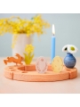 2 Huevos de Pascua "Botánicos" Anillo de Cumpleaños - Aúpa Organics