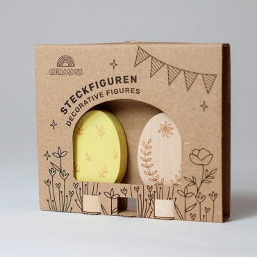 2 Huevos de Pascua "Botánicos" Anillo de Cumpleaños - Aúpa Organics