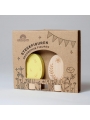 2 Huevos de Pascua "Botánicos" Anillo de Cumpleaños - Aúpa Organics