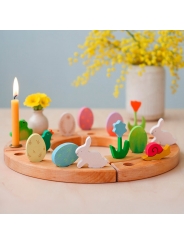 2 Huevos de Pascua "Botánicos" Anillo de Cumpleaños - Aúpa Organics