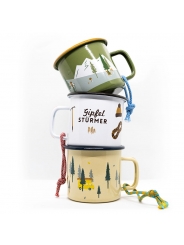 Taza de Acero Esmaltado Summit Climber - Aúpa Organics