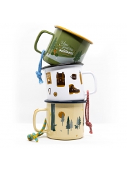 Taza de Acero Esmaltado Summit Climber - Aúpa Organics