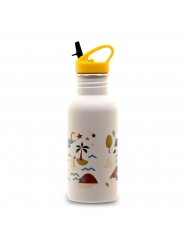 Botella de Acero Inoxidable 500 ml Tiny World - Aúpa Organics