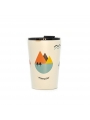 Taza Térmica de Acero Inoxidable 300 ml Montagne blanche - Aúpa Organics