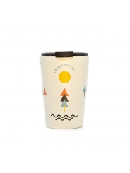 Taza Térmica de Acero Inoxidable 300 ml Montagne blanche - Aúpa Organics