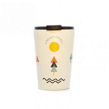 Taza Térmica de Acero Inoxidable 300 ml Montagne blanche - Aúpa Organics