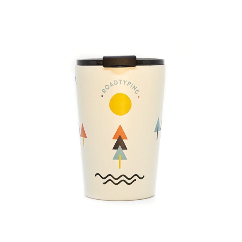 Taza Térmica de Acero Inoxidable 300 ml Montagne blanche - Aúpa Organics