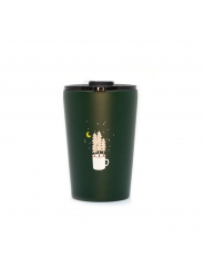 Taza Térmica de Acero Inoxidable 300 ml Let's go to the trees - Aúpa Organics