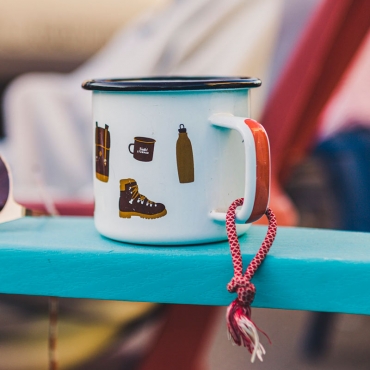 Taza de Acero Esmaltado Summit Climber - Aúpa Organics