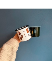 Taza de Acero Esmaltado Summit Climber - Aúpa Organics