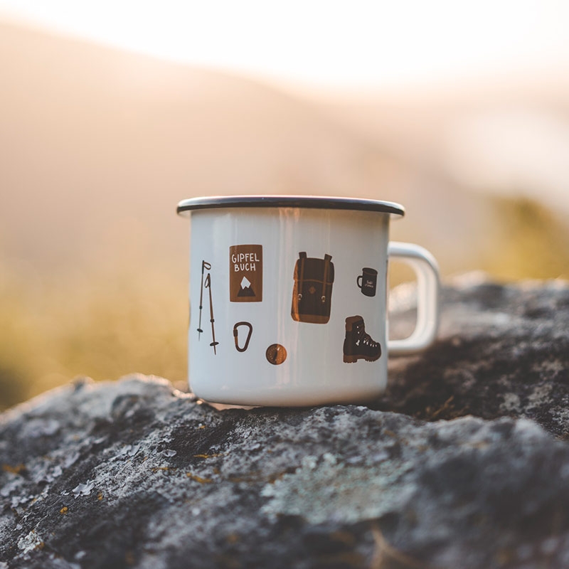 Taza de Acero Esmaltado Summit Climber - Aúpa Organics