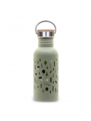 Botella de Acero Inoxidable 500 ml Wood Vibes - Aúpa Organics