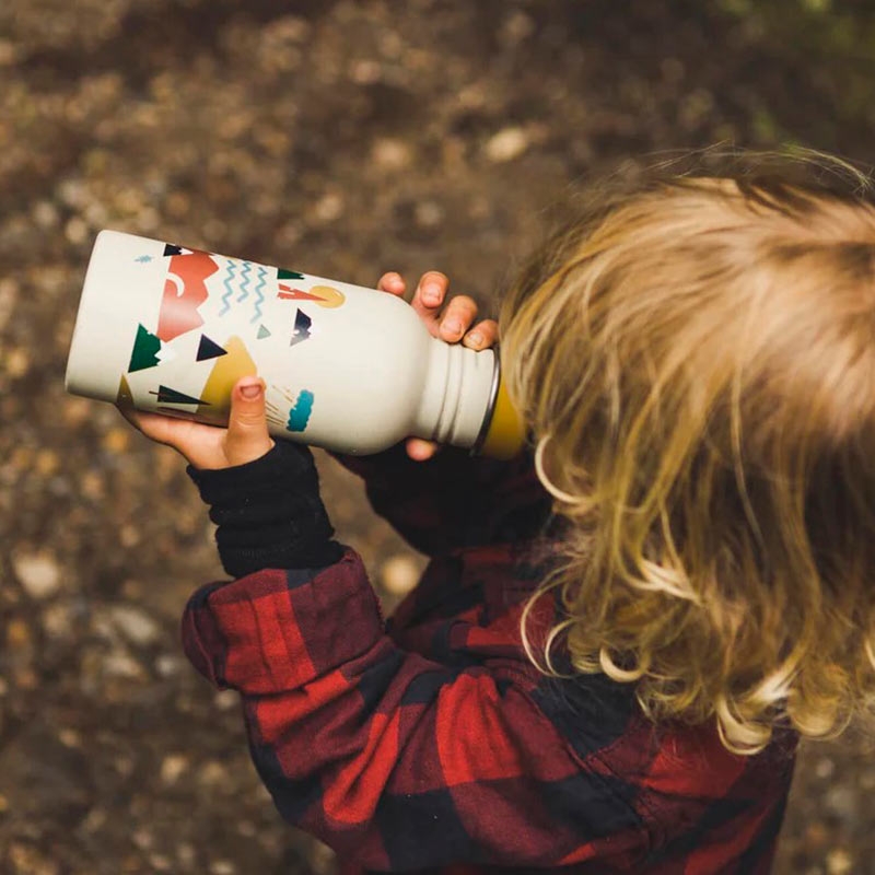 Botella de Acero Inoxidable 500 ml Tiny World - Aúpa Organics