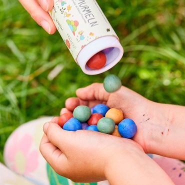 Pack de 25 Bombas de Semillas de Flores Silvestres - Aúpa Organics