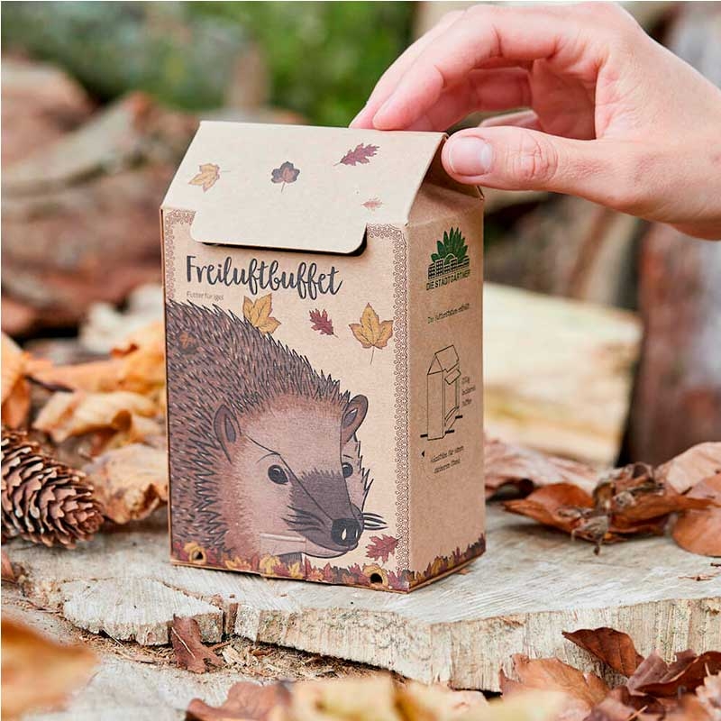 Buffet para Erizos. Comedero Ecológico - Aúpa Organics