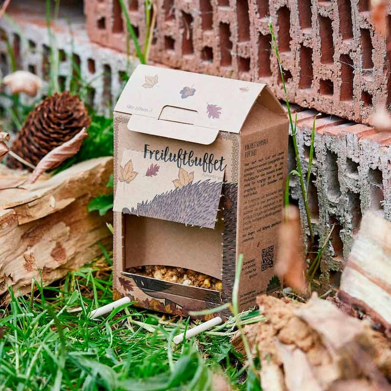 Buffet para Erizos. Comedero Ecológico - Aúpa Organics