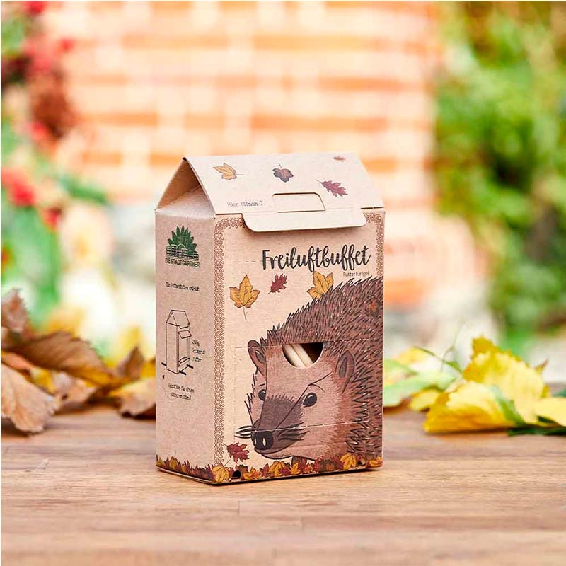 Buffet para Erizos. Comedero Ecológico - Aúpa Organics