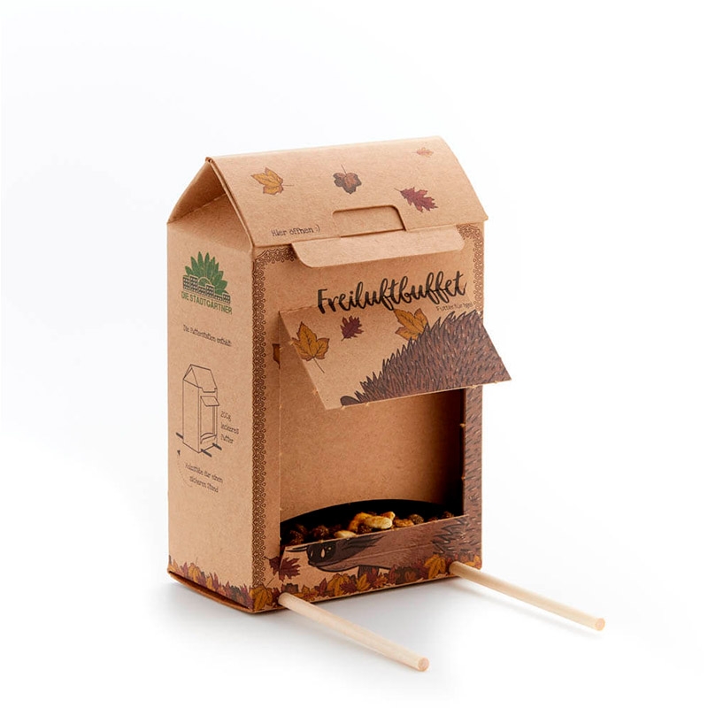 Buffet para Erizos. Comedero Ecológico - Aúpa Organics