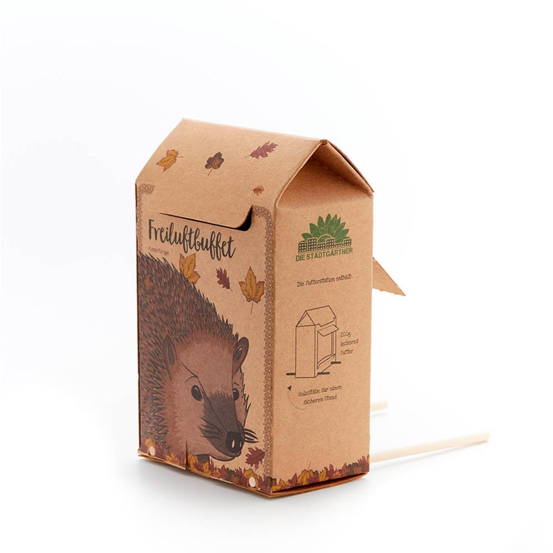 Buffet para Erizos. Comedero Ecológico - Aúpa Organics