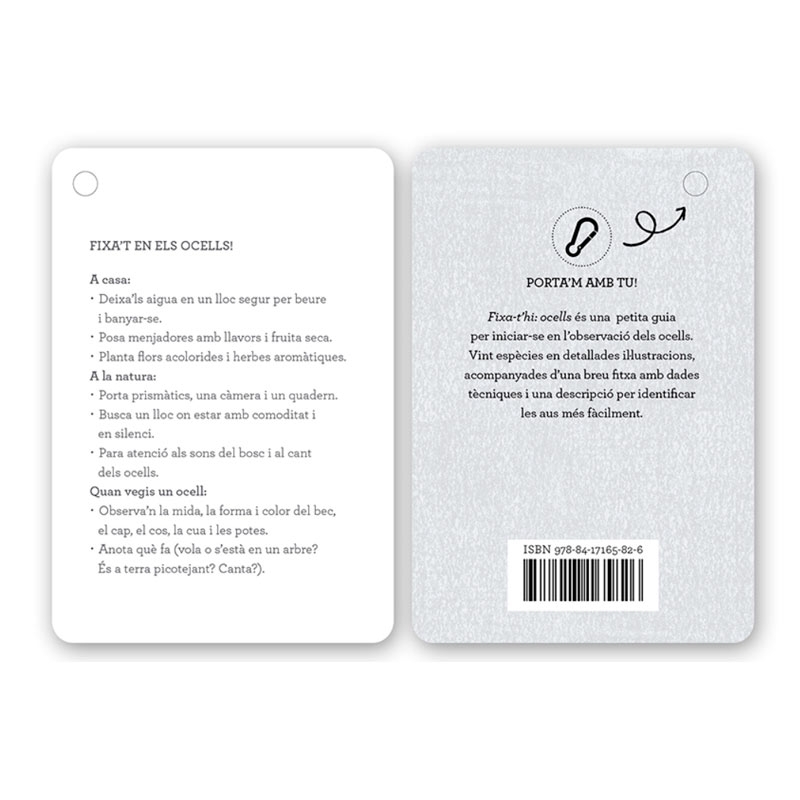 Fixa’t-hi: ocells. Guia visual per conèixer ocells de Catalunya - Aúpa Organics