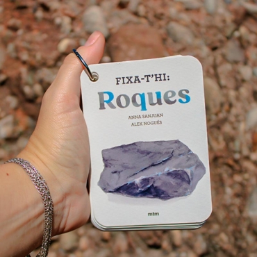 Fixa’t-hi: roques. Guia visual per conèixer roques i minerals - Aúpa Organics