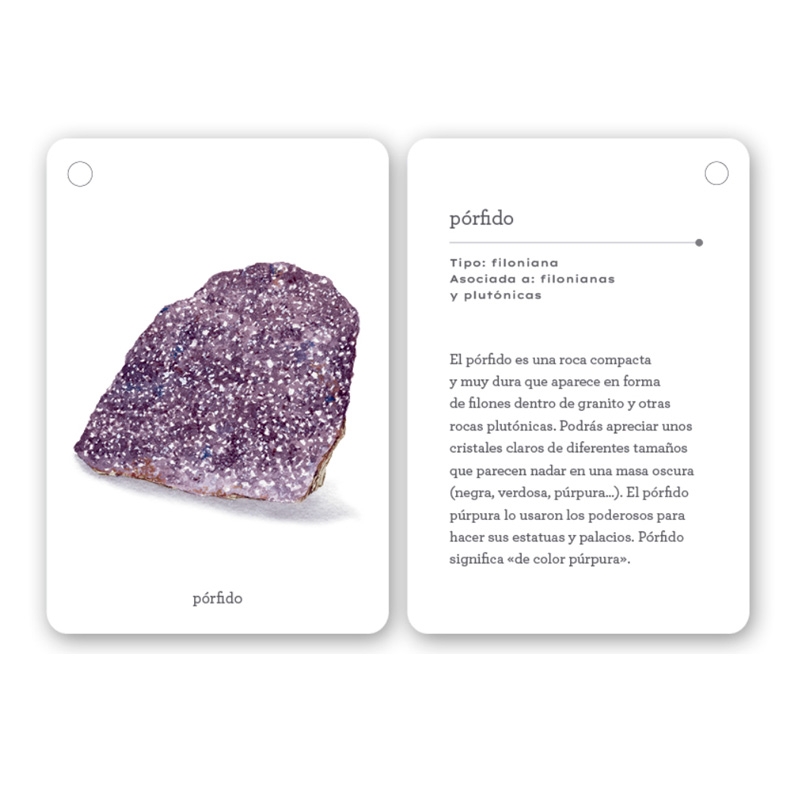 Fíjate: rocas. Guía visual para reconocer rocas y minerales - Aúpa Organics