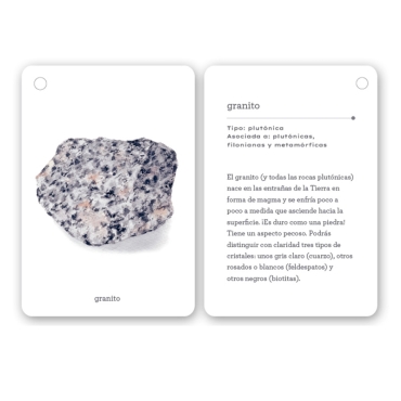 Fíjate: rocas. Guía visual para reconocer rocas y minerales - Aúpa Organics
