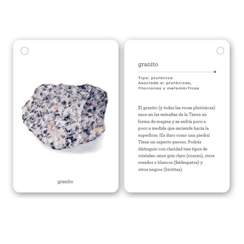 Fíjate: rocas. Guía visual para reconocer rocas y minerales - Aúpa Organics