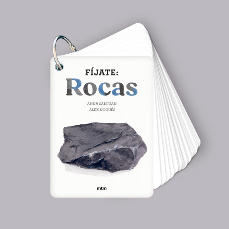 Fíjate: rocas. Guía visual para reconocer rocas y minerales - Aúpa Organics