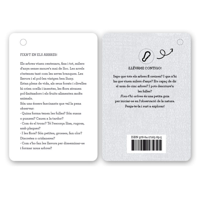 Fixa’t-hi: arbres. Guia visual per conèixer arbres - Aúpa Organics